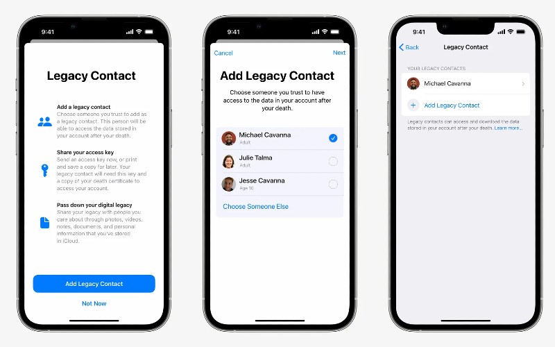 Apple дозволила передавати користувачам дані після смерті